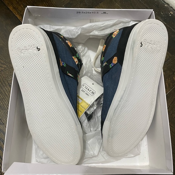 NWT Rare Coach Pembroke Tea Rose Sneakers - Picture 5 of 6